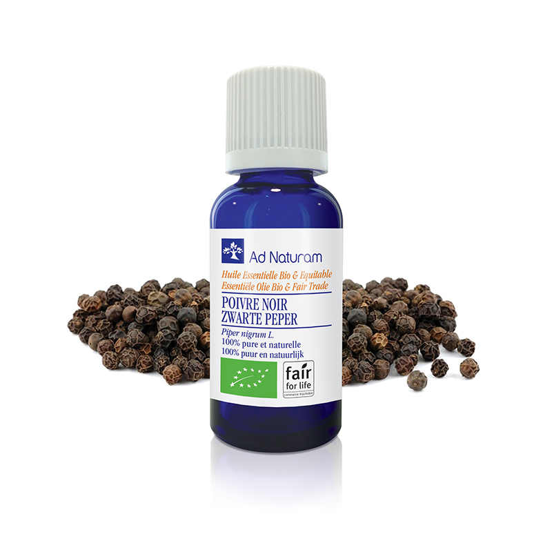 25365_Huile_Essentielle_POIVRE_NOIR_FFL_10ml Huile Essentielle de Poivre Noir BIO et FFL Ad Naturam propriétés et bénéfices