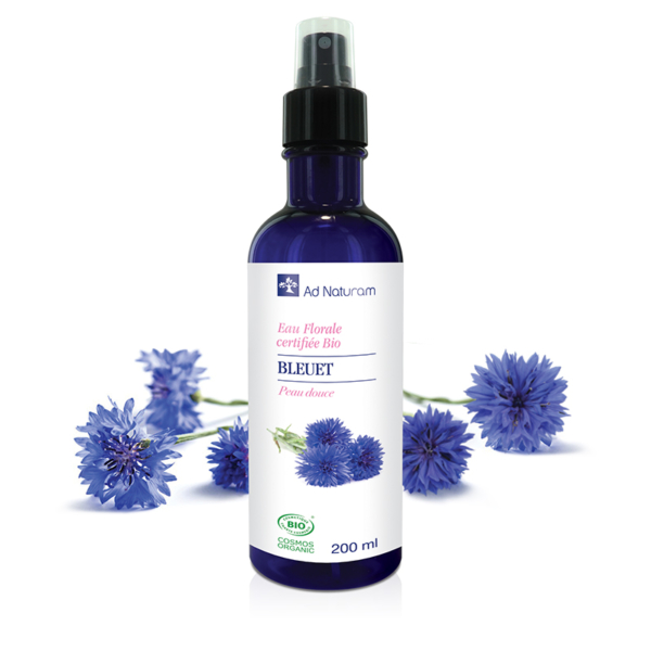 Eau Florale de Bleuet BIO Ad Naturam propriétés et bénéfices