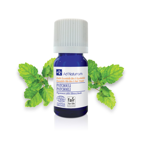 Patchouli huile essentielle BIO et FFL Ad Naturam propriétés et bénéfices