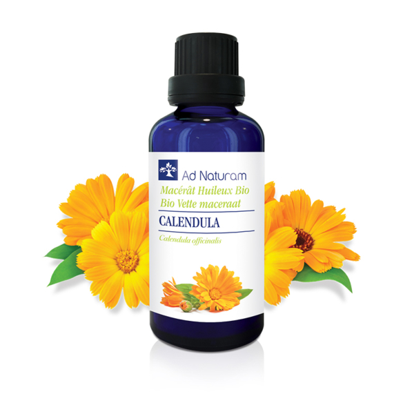 Huile végétale de Calendula BIO Ad Naturam propriétés et bénéfices