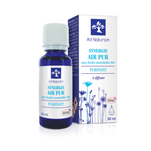 Synergie Air Pur aux huiles essentielles BIO Ad Naturam, à diffuser, purifiant