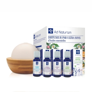 Diffuseurs à ultrasons et Synergies à diffuser : air pur, zen, nuit paisible, respir